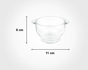 ابعاد ست سوپ خوری شیشه ای لیمون